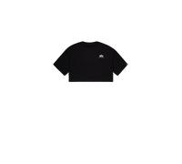 Alpha Industries Basic Small Logo Cropped PP T-Shirt Magliette Taglia L - Nero
