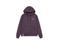 Alpha Industries Basic Small Logo Hoodie da uomini Taglia 2XL - Prugna