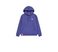 Alpha Industries Basic Small Logo Hoodie Taglia 2XL - Viola