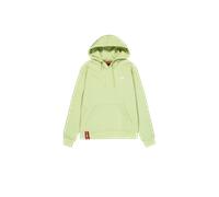 Alpha Industries Basic Small Logo Hoodie Taglia 3XL - Verde menta