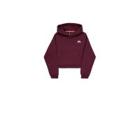 Alpha Industries Basic Small Logo Hoodie Taglia XS - Rosso