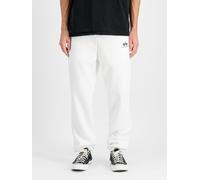Alpha Industries Basic Small Logo II Jogger Pantaloni della tuta Taglia 3XL - Bianco