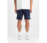 Alpha Industries Basic Small Logo II Shorts Pantaloncini Taglia XL - Blu scuro