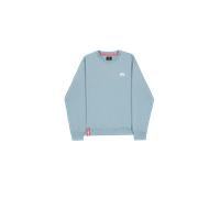 ALPHA INDUSTRIES Felpa blu chiaro / rosso / bianco, Taglia XXL