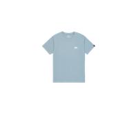 Alpha Industries Basic Small Logo T-Shirt Magliette Taglia 2XL - Grigio-blu