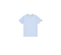 Alpha Industries Basic Small Logo Short Sleeve T-shirt Blu 3XL Uomo