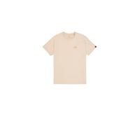 Alpha Industries Basic Small Logo T-Shirt Magliette Taglia L - Beige