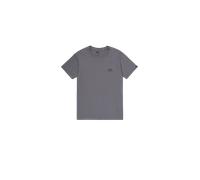 Alpha Industries Basic Small Logo T-Shirt Magliette Taglia L - Grigio scuro/Nero