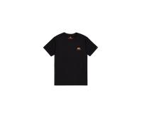 Alpha Industries Basic Small Logo T-Shirt Magliette Taglia L - Nero/Arancione neon