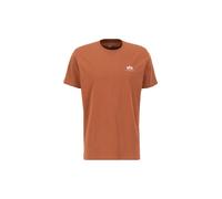 Alpha Industries Basic Small Logo T-Shirt Magliette Taglia S - Marrone