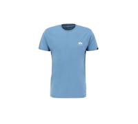 Alpha Industries Basic Small Logo T-Shirt Magliette Taglia XL - Blu