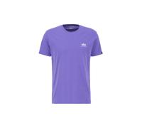 Alpha Industries Basic Small Logo T-Shirt Magliette Taglia XL - Viola