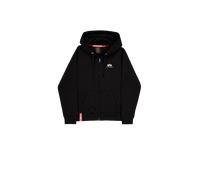 Alpha Industries Basic Small Logo Zip Hoodie Taglia L - Nero