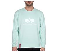 Alpha Industries Basic Sweater Felpa da Uomo Mint