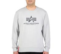 Alpha Industries Basic Sweater Felpa da Uomo Pastel Grey