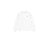 Alpha Industries Felpa Basic Small Logo Bianco Taglia M Uomo