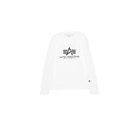 Alpha Industries Basic Long Sleeve T-shirt Bianco 3XL Uomo