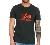 Alpha Industries - Basic T-Shirt, T-shirt Uomo, Verde (Dark Petrol 353), X-Large (Taglia Produttore: X-Large)