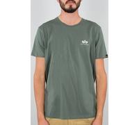 Alpha Industries Basic T Small Logo T-shirt, verde, taglia XS per maschi