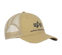 ALPHA INDUSTRIES Cappello da baseball beige / sabbia / nero, Taglia 55-60
