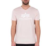 Alpha Industries Basic V-Neck Maglietta, rosa, taglia S per maschi