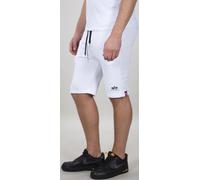 Alpha Industries Big Letters Pantaloncini, bianco, taglia S per maschi