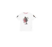 Alpha Industries Black Devils T-Shirt Magliette Taglia M - Bianco