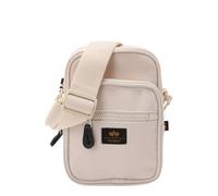 ALPHA INDUSTRIES Borsa a tracolla nero / bianco lana Uomo ALPHA INDUSTRIES One Size