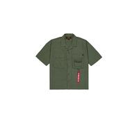 ALPHA INDUSTRIES Camicia oliva Uomo ALPHA INDUSTRIES M