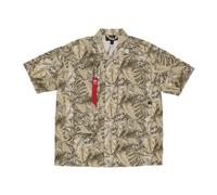 Alpha Industries - Camicia Safari Camo Sabbia Manica Corta - - Shirts - Uomo - Beige - L