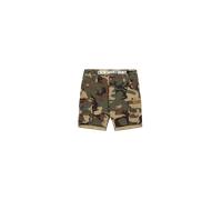 Alpha Industries Camo Crew Shorts Pantaloncini Taglia 32 - Woodland Camouflage