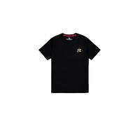 Alpha Industries Camo Logo Puff Print Back Print T Magliette da uomini Taglia XL - Nero