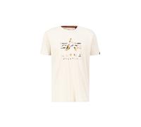 Alpha Industries Camo Puff Print T-Shirt Magliette Taglia 2XL - Bianco