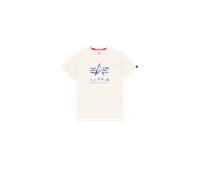 Alpha Industries Camo Puff Print T-Shirt Magliette Taglia M - Bianco