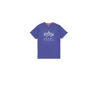 Alpha Industries Camo Puff Print T-Shirt Magliette Taglia M - Viola