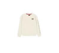 Alpha Industries Camo Sleeve Sweatshirt Felpe Taglia M - Bianco