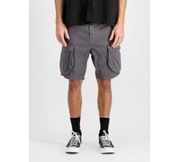 Alpha Industries Canvas Cargo Shorts Pantaloncini Grigio