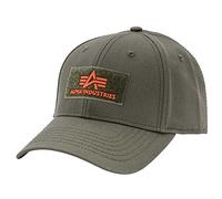 Alpha Industries cap VLC II Cappello da Baseball per Uomo Cappellino, Dark Green, Talla única