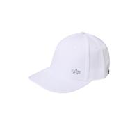 ALPHA INDUSTRIES Cappello da baseball argento / bianco, Taglia 55-60