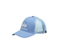 ALPHA INDUSTRIES Cappello da baseball blu chiaro / bianco, Taglia 55-60