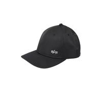 ALPHA INDUSTRIES Cappello da baseball nero / offwhite, Taglia 55-60