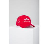 Alpha Industries Cappello Trucker Basic Einheitsgröße Rosso