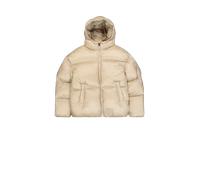 Alpha Industries Cloud Puffer Bomber Piumino Taglia L - Beige