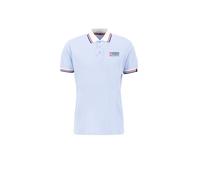 Alpha Industries Contrast Polo Magliette Taglia XS - Blu chiaro
