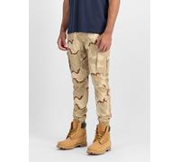 Alpha Industries Cotton Twill Jogger Camo Pant Pantaloni della tuta Taglia L -