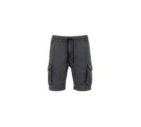 Alpha Industries Cotton Twill Jogger Shorts Pantaloni della tuta Taglia L - Grigio