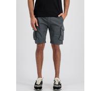 Alpha Industries Cotton Twill Jogger Shorts Pantaloni della tuta Taglia S - Grigio