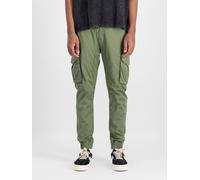 Alpha Industries Cotton Twill Jogger Slim Pant Pantaloni della tuta Taglia M - Verde