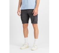 Alpha Industries Cotton Twill Jogger Slim Shorts Pantaloni della tuta Taglia S - Grigio