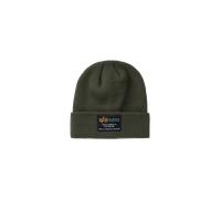 Alpha Industries Crew Beanie Copricapo Taglia onesize - Verde scuro